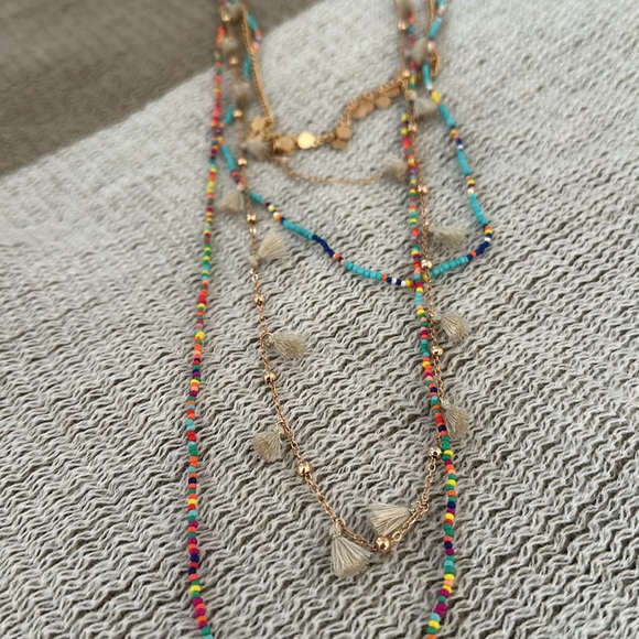 5 strand necklace. NWOT - Picture 4 of 5